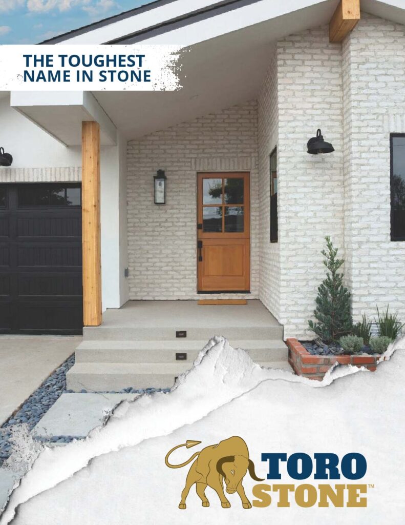Toro Stone Product Guide cover